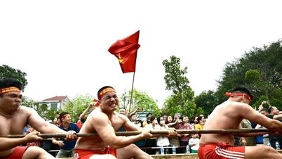 พิธีชักเย่อนั่งที่ไม่เหมือนใครในเทศกาลวัดทรานวู