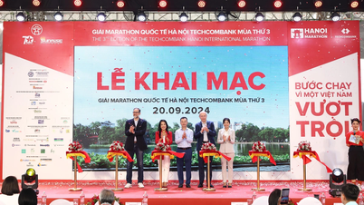 Techcombank Hanoi International Marathon រដូវកាលទី 3 ផ្សព្វផ្សាយអត្ថន័យមនុស្សធម៌
