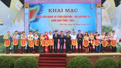 Phú Thọ khai mạc Lễ hội Đền Hùng