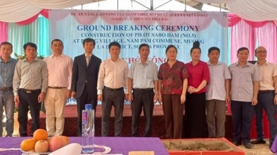 JICA គាំទ្រ ៨,២ ពាន់លានដុង ដើម្បីសាងសង់ទំនប់សាបូដំបូងនៅ Son La
