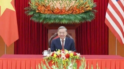 Tổng Bí thư Tô Lâm điện đàm với ông Donald Trump