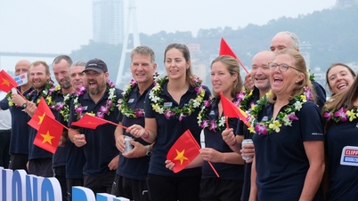 Gần 400 thủy thủ tham dự giải Clipper race được chào đón nồng hậu tại Hạ Long