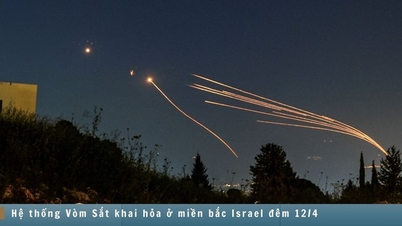 Hezbollah phóng rocket, Israel chặn bằng cách khai hỏa Vòm sắt