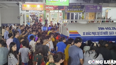លេខាទីក្រុងហាណូយ៖ ស្នើសុំស្តារការផ្គត់ផ្គង់ទឹកឲ្យមានស្ថេរភាពដល់ប្រជាពលរដ្ឋនៅតំបន់ទីក្រុង Thanh Ha