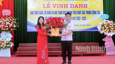Nguyễn Khánh Phúc Cậu học trò tài năng của Trường THCS Trương Hán Siêu
