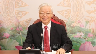 Le secrétaire général Nguyen Phu Trong adresse ses vœux de Nouvel An au Laos et au Cambodge
