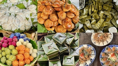 Dân miền Tây mần bánh quê ăn khi rảnh việc, nay thì kiêu hãnh bánh dân gian