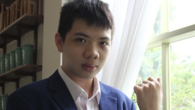 Little-known facts about the Vinh Phuc male student who won first prize in the Artificial Intelligence competition