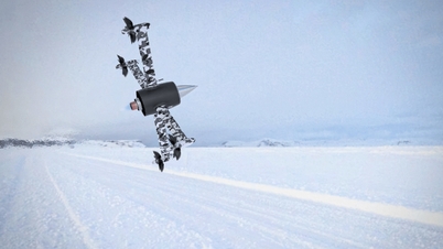 Drone équipé d'un moteur à réaction vitesse 480 km/h