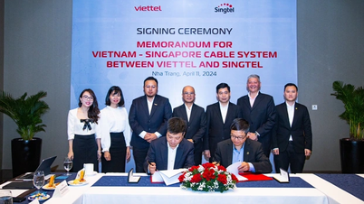 ក្រុមហ៊ុន Viettel និង Singtel សហការគ្នាបង្កើតខ្សែនាវាមុជទឹកថ្មីដែលតភ្ជាប់ដោយផ្ទាល់ពីប្រទេសវៀតណាមទៅកាន់ប្រទេសសិង្ហបុរី។