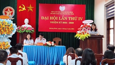 CH មេធាវីនៃនាយកដ្ឋានអនុវត្តសាលក្រមរដ្ឋប្បវេណី និងយុត្តិធម៌ខេត្ត Quang Binh សមាជសម្រាប់អាណត្តិ 2024-2029