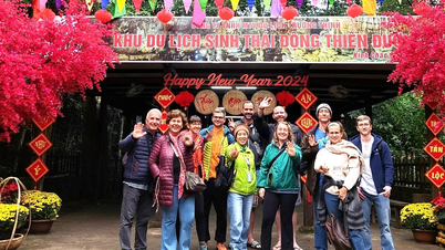 Quang Binh recibe a 115 mil turistas con motivo del Tet Giap Thin 2024