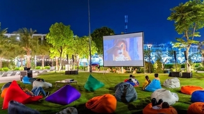 นครโฮจิมินห์ฉายภาพยนตร์กลางแจ้งภายใต้กรอบเทศกาลภาพยนตร์นานาชาติ