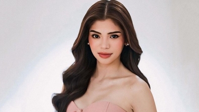 The beauty is attracting attention at Miss World 2024