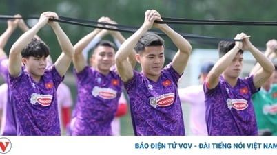 U23 វៀតណាម “រថភ្លើង” ក្រោមកម្តៅថ្ងៃ ប្តេជ្ញាឈ្នះពាន AFC U23 Championship 2024