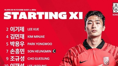 Son Heung-min, Lee Kang-in đá chính
