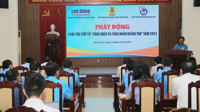Launching the Writing Contest on the topic "Workers and Trade Unions of Quang Tri Province"