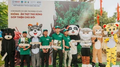 'Thành phố không thịt thú rừng' gửi thông điệp bảo vệ động vật hoang dã