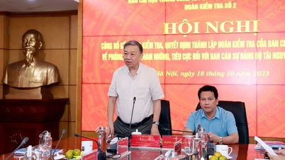 Đoàn kiểm tra số 2 Ban Chỉ đạo Trung ương công bố kế hoạch kiểm tra đối với Ban Cán sự đảng Bộ Tài nguyên và Môi trường