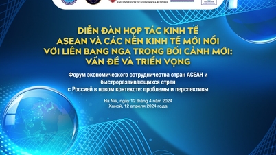 Die Wirtschaftsuniversität – VNU ist Mitorganisator des ASEAN Economic Cooperation Forum und des Emerging Economies Forum mit der Russischen Föderation im neuen Kontext: Probleme und Perspektiven