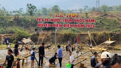 "ពិធីបុណ្យអុំទូក" ដ៏ពិសេសរបស់ជនជាតិឡាវនៅស្រុក Dien Bien