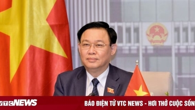 Chủ tịch Quốc hội Vương Đình Huệ chúc mừng Tết cổ truyền Songkran của Thái Lan