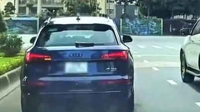 Ho Chi Minh City police looking for person who filmed Audi car driving with green light