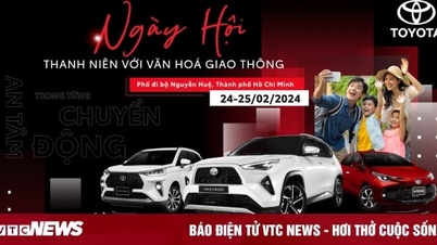 Đón 2024 cùng 'Ngày hội Thanh niên với văn hóa giao thông năm 2024' của Toyota