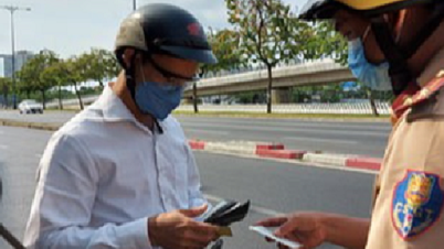 CSGT có được giữ căn cước công dân của người vi phạm hay không?