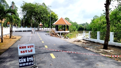 Nỗ lực ứng phó, khắc phục sạt lở