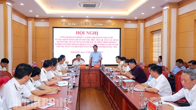 Công bố quyết định kiểm toán Chuyên đề trên địa bàn tỉnh Ninh Bình