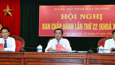 ព្រឹក​ថ្ងៃ​ទី​៤ ធ្នូ នេះ សន្និបាត​លើក​ទី​២២ នៃ​គណៈកម្មាធិការ​ប្រតិបត្តិ​បក្ស​ខេត្ត​អាណត្តិ​ទី​១៧ បាន​បើក​ហើយ ។