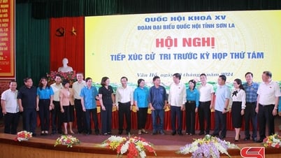 Đoàn đại biểu Quốc hội tỉnh tiếp xúc cử tri tại huyện Vân Hồ