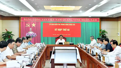Thông cáo báo chí Kỳ họp thứ 46 của Ủy ban Kiểm tra Trung ương