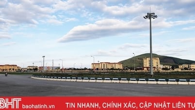 Ky Dong ចូលទៅជិតទីរួមស្រុក Ky Anh