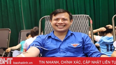 ទីរួមខេត្ត Ky Anh បានប្រមូលឈាមចំនួន ៣៤៨ ប្លោក ក្នុងថ្ងៃបរិច្ចាគឈាមដោយស្ម័គ្រចិត្ត។