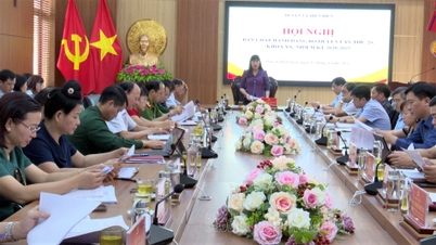 សន្និសីទលើកទី២០ គណៈកម្មាធិការប្រតិបត្តិបក្សស្រុក Dien Bien