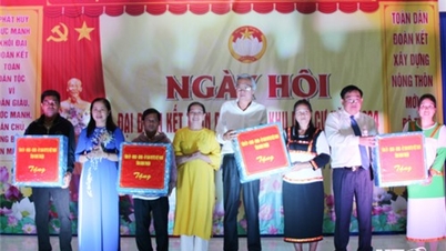 Ngày hội Đại đoàn kết toàn dân tộc ở liên khu dân cư xã Phước Kháng