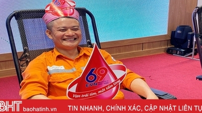អ្នកជំនាញអគ្គិសនី "ងប់ងល់" អំពីការបរិច្ចាគឈាម
