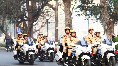 High-point campaign to maintain security, order and traffic safety during Tet