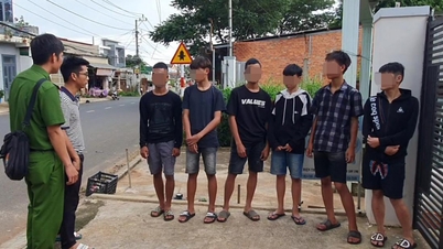 Xử lý nhóm 6 thiếu niên chuyên trộm cắp tài sản trên xe ô tô