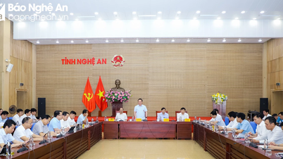 Nghe An រៀបចំសន្និសីទថ្នាក់ខេត្ត ដើម្បីជំរុញការបញ្ចេញទុនវិនិយោគសាធារណៈ