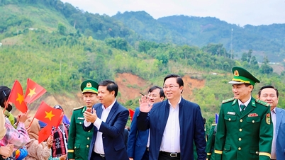 ខេត្ត Quang Nam រីករាយពិធីបុណ្យនិទាឃរដូវនៅព្រំដែន
