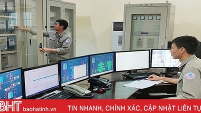 Các nhà máy thủy điện ở Hà Tĩnh phát điện với công suất tối đa
