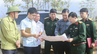 Provincial Military Command surveyed and built residential areas in Bat Xat district.