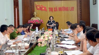 Đoàn ĐBQH tỉnh Giám sát chuyên đề tại thị xã Mường Lay