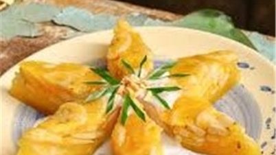 Gedämpfter Bananenkuchen mit Tapiokamehl