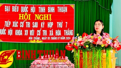 Voters of Hoa Thang commune (Bac Binh): Proposal to resolve land-related issues