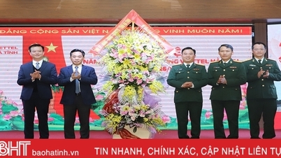 Viettel Hà Tĩnh kỷ niệm 20 năm ngày truyền thống