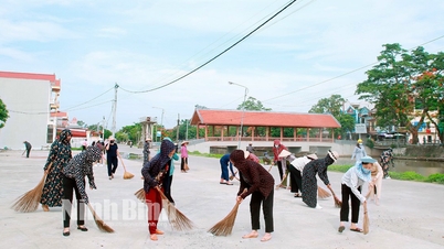 ស្នូលសកម្មក្នុងចលនាកសាងជនបទថ្មីនៅឃុំ Quang Thien
